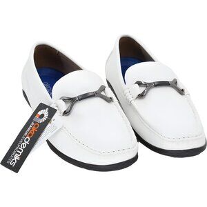 Akademiks Ogden Slip-On Loafers White - Mens US 7M